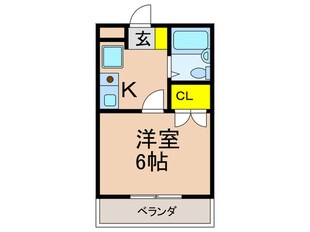 ハイツセントポ－リアの物件間取画像